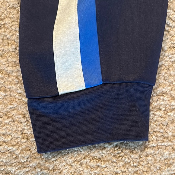 Club Room Performance Men’s Full Zip Activewear Track Jacket Dark Blue Size XXL - Picture 5 of 6